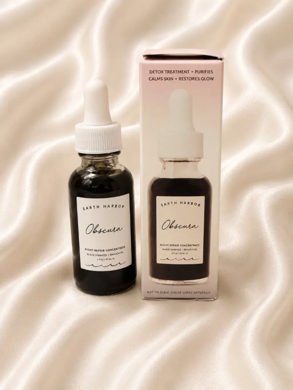 Earth Harbor Obscura Night Repair Concentrate Black Seaweed + Bakuchiol